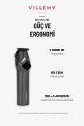 ماشین اصلاح حرفه‌ای مو، ریش و گردن VME-S710 با برش نزدیک صفر 0.1 میلی‌متر T-Cut LED