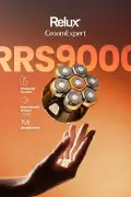 ماشین اصلاح سر RRS9000 با سر 7D – استفاده خشک و مرطوب IPX7، صفحه نمایش LED، 120 دقیقه