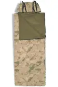 کیسه خواب کاموفلاژ (-25 °C) ضد آب با غشای مخصوص (2.15×1.50m) مناسب برای کمپ و زلزله 220 گرم پلار