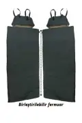 کیسه خواب دو نفره 2 تایی قابل ترکیب و تفکیک رنگ خاکی (-25) میکرو ضد آب مخصوص کمپینگ (2.15×1.50)