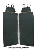 کیسه خواب دو نفره 2 تایی قابل ترکیب و تفکیک رنگ خاکی (-25) میکرو ضد آب مخصوص کمپینگ (2.15×1.50)