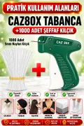تفنگ عروس CAZ Türban (80X) و 1000 عدد (10 سوکت) میخ نایلونی 5mm