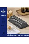 ست قالب کیک گرانیتی سه‌تایی، قالب کیک گرد برش‌خورده و قالب کیک باتون، نچسب و نسوز