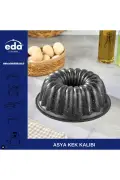 ست قالب کیک گرانیتی سه‌تایی، قالب کیک گرد برش‌خورده و قالب کیک باتون، نچسب و نسوز