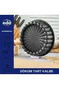 قالب تارت گرانیتی 26 سانتی‌متری با برش خاکستری