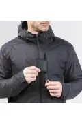 کاپشن مردانه کوهستانی ضد آب کچوا - مشکی - NH500 -10 °C