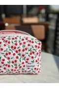 کیف آرایش طرح گیلاس کوچک - سایز بزرگ