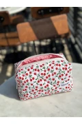 کیف آرایش طرح گیلاس کوچک - سایز بزرگ