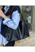 کیف زنانه نرم مدل کادین با بند شانه و دست