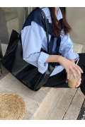 کیف زنانه نرم مدل کادین با بند شانه و دست