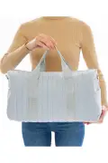 کیف ورزشی و مسافرتی با بند بلند و جیب‌دار مناسب برای زنان و مردان