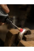 فرچه تمیزکننده ناخن برای مانیکور و پدیکور رنگ صورتی، فرچه پولیش فوق‌العاده نرم (سختی: 1)، 5 عدد در بسته