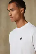 تی‌شرت مردانه یقه گرد ساده سفید Edge از پنبه نرم