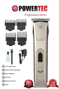 ماشین اصلاح حرفه‌ای شارژی مو، ریش، گردن و بدن مدل TR-558