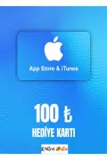 کارت هدیه 100 لیر اپ استور آیتونز