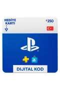 کارت هدیه 250 TL فروشگاه پلی‌استیشن