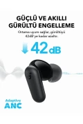 هدفون بلوتوثی داخل گوشی Soundcore R50i NC، دارای قابلیت حذف نویز، رنگ مشکی - A3959