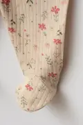 ست لباس ترخیص نوزاد ۵ عددی باغ گل نوزاد ۱۰۰% پنبه