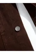 کت جین مردانه با برش استاندارد و جیب‌دار