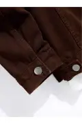 کت جین مردانه با برش استاندارد و جیب‌دار