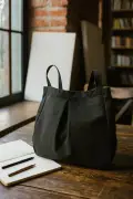 کیف دستی و دوشی زنانه متوسط سایز بزرگ چند منظوره پریمیوم کتان مشکی