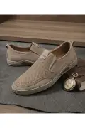 کفش روزمره مردانه تابستانی راحت و اورتوپدیک از چرم طبیعی %100 با قابلیت تنفس و عدم ایجاد بو سایز 40-44