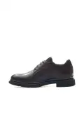 کفش روزمره کلاسیک راحتی مردانه از چرم طبیعی (39-44) 24k L3456 M قهوه‌ای