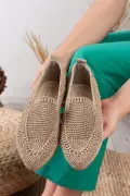 کفش راحتی زنانه با بافت توری