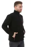 کاپشن پلار ۳ جیب با زیپ کامل یقه باتو برای استفاده مردانه و زنانه