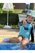 کفش دریایی بچه‌گانه و نوزاد با زیره ضد لغزش، پاپوش استخر، طرح خرچنگ و ماهی