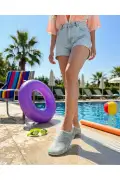 کفش دیجیتال طرح دار استخر، ساحل و دریا، 054