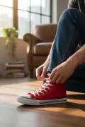 کفش ورزشی روزمره راحت کتانی مدل یکنواخت قرمز
