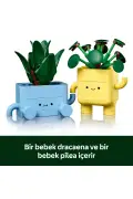 لگو ست ساخت گل‌های دکوری برای کودکان ۹+ - Botanicals Mutlu Bitkiler لگو ۱۰۳۴۹ (۲۱۷ قطعه)