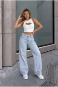 شلوار پالتو گشاد و راحت زنانه