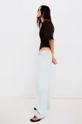 جین پاچه گشاد با کمر پایین