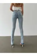 شلوار جین دار پاچه