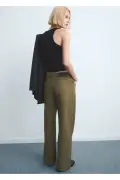 شلوار جین بالاتنه کوتاه