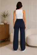 شلوار بافت کرب لایکرا