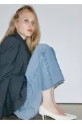 شلوار جین کمر گشاد سیانا