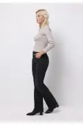 شلوار جین مشکی زنانه فیت معمولی