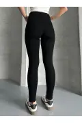 شلوار جین زنانه مشکی تنگ کات سوزنی لایناروز
