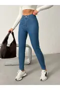شلوار جین تنگ با الیاف لاکرا
