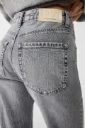 شلوار جین وینتیج با پاچه صاف D98