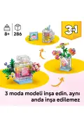 لگو شیشه عطر دکوری با طرح گل ۳ در ۱ Creator لگو ۳۱۳۸۳ - مجموعه ساخت اسباب بازی برای ۸ سال به بالا (۲۸۶ قطعه)