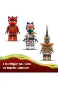 لگو پکیج جنگی ربات اژدهای کای NINJAGO لگو ۷۱۸۵۱ - ۶+ مجموعه ساخت اسباب بازی (۸۵ قطعه)