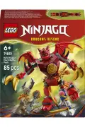 لگو پکیج جنگی ربات اژدهای کای NINJAGO لگو ۷۱۸۵۱ - ۶+ مجموعه ساخت اسباب بازی (۸۵ قطعه)