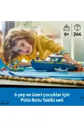 لگو برای کودکان ۶+ - City Polis Teknesi Takibi لگو ۶۰۴۵۶ (۲۶۴ قطعه)