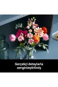 لگو بسته ساخت گل‌های صورتی لگو ۱۰۳۴۲ - مجموعه مدل گل ۱۸+ (۷۴۹ قطعه)