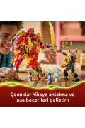 لگو ربات اژدهای متحول شونده NINJAGO Wyldfyre لگو ۷۱۸۶۸ - مجموعه ساخت اسباب بازی برای سنین ۹ سال به بالا (۸۲۱ قطعه)