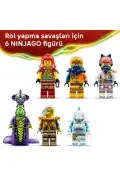 لگو ربات اژدهای متحول شونده NINJAGO Wyldfyre لگو ۷۱۸۶۸ - مجموعه ساخت اسباب بازی برای سنین ۹ سال به بالا (۸۲۱ قطعه)